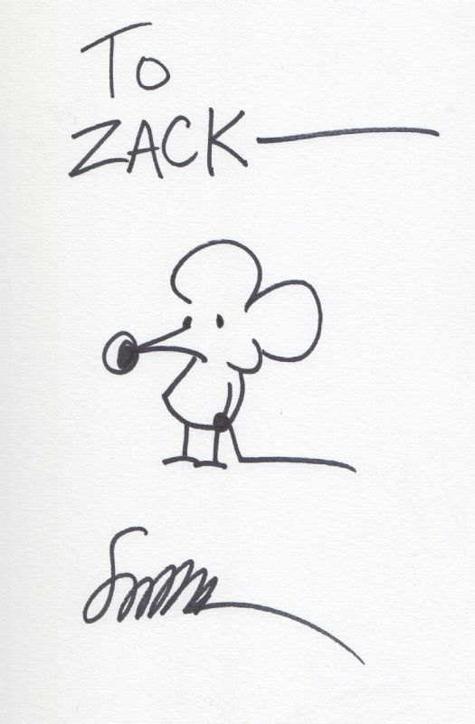 Rat From Pearls Before Swine By Stephan Pastis In Zack Smith S Doodles Comic Art Gallery Room